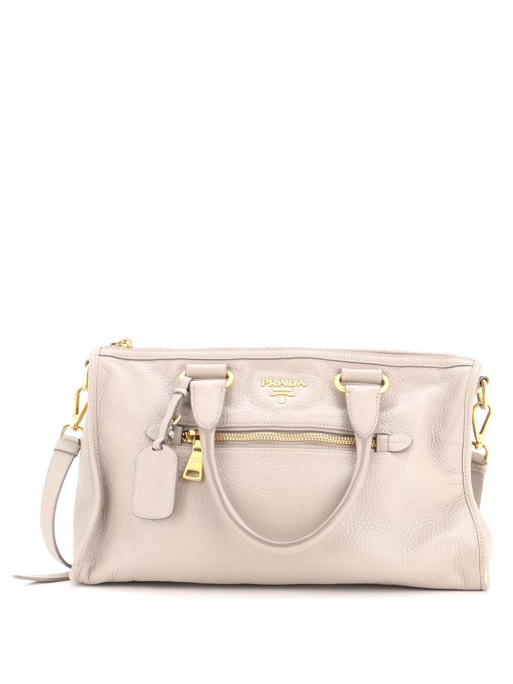 Prada Front Zip Convertible Satchel #340171P98B